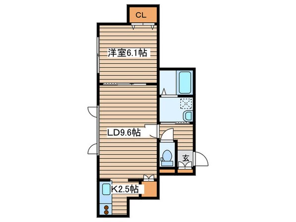 ＦｉｏｒｅⅠの物件間取画像